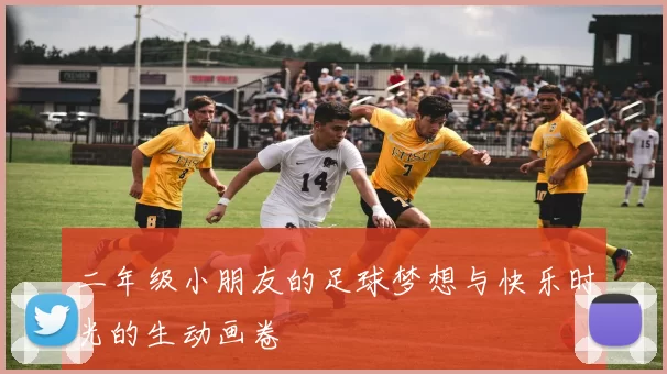 二年级小朋友的足球梦想与快乐时光的生动画卷